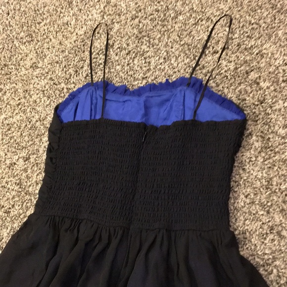 TIH Hype dress black blue dress size medium juniors or womens - Picture 13 of 16